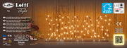 XMAS Copper MicroLED 38cm warm white led writing