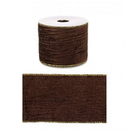 12x Double Gold Velvet Ribbon