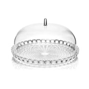 Small transparent tiffany cake pan set guzzini