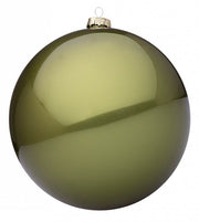 8x Green Myrtle Metal Sphere Vase D200