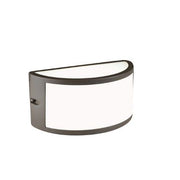 E27 white coffee line wall lamp