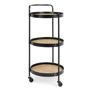 Jerrod 3 Shelf Vintage Trolley