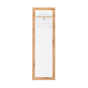 Wien 43 entrance coat hanger panel in white oak