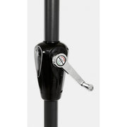 Atlanta garden umbrella cm 270x h240 with anthracite - dove gray joint