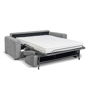 3-Seater Sofa Bed with Armrests, Anthracite Color, 186 x 96 x 90 cm