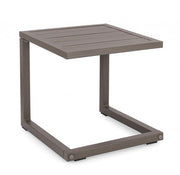 Aluminum outdoor coffee table HILDE YK14 40x40x h40 cm