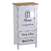 Breslavia chest of drawers 1 door and 2 drawers cm50x38xh100