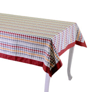 London tablecloth border cm5 rectangular bordeaux cm140x180