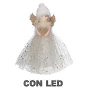 Led tip fabric gold doll cm6x14h30
