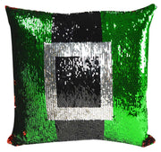 Father's belt sequin cushion nct-0620 cm. 40x40