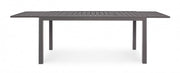 Extendable outdoor table in aluminum Caffè HILDE YK14 160 - 240x90x h75 cm