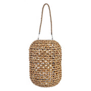 Natural Eldore lantern with jute handle