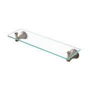 Athena series bronzed glass shelf
