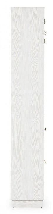 Eloise bookcase 3 doors 3 drawers in wood 180h cm