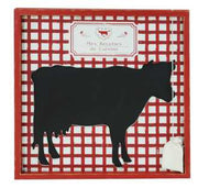 Blackboard with cow ld-2595 cm. 40x40x2