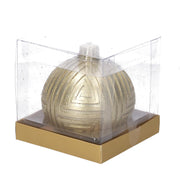 Gold sphere paraffin candle cmø9h9