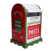 Green white metal mailbox nbd-9062 cm20x22,5h33