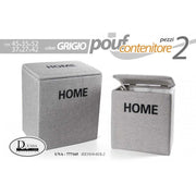 Ceste portabiancheria pouf contenitore portatutto