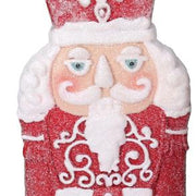 Red resin soldier cm9x6,5h26