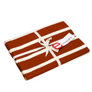 Bordeaux striped pop tablecloth cm140x240