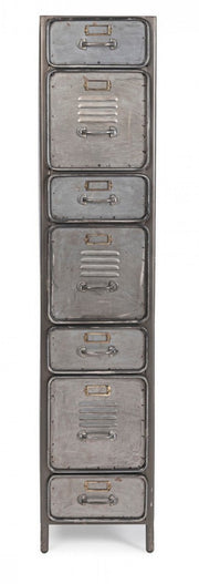 Store chest of 7 drawers in industrial style
