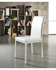 2x Flag STS white leatherette chair