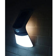 2W solar powered LED projector outdoor wall light