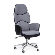 Armstrong upholstered gray-black office armchair