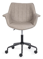 Joshua dove gray office armchair