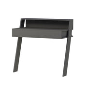 Cowork anthracite wall desk with drawer 94 cm.
