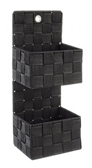 2x P.Oggetti Wall 2P Black Nylon Weaving