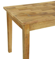 Small rectangular poor art table 71 x 120.5 x h 80 cm