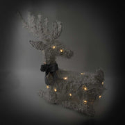 Plastic reindeer with white led cm56x17h49