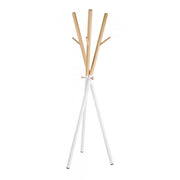 Bastien modern white coat rack