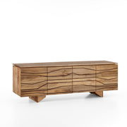 Ethnic sideboard in brown mango wood 177 x 45 x h 75 cm