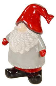 Large ceramic gnome sy-0001 cm. 17 x 12.5 h 24.5