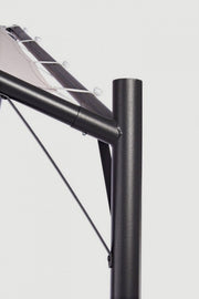 Dome gazebo for the garden anthracite-gray 3,5x3,5xh 260 cm