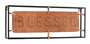 Leather Wall Decoration 45X16