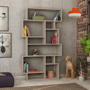 Karmato double-sided horizontal bookcase 96x25,5xh.168,5  cm